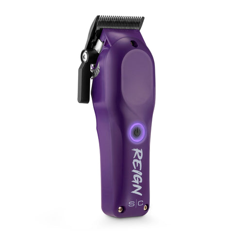 Image of StyleCraft Reign EON Digital Brushless Motor Cordless Clipper - Purple (SC620P) Position 6