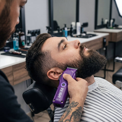 Image of StyleCraft Reign EON Digital Brushless Motor Cordless Clipper - Purple (SC620P) Position 14