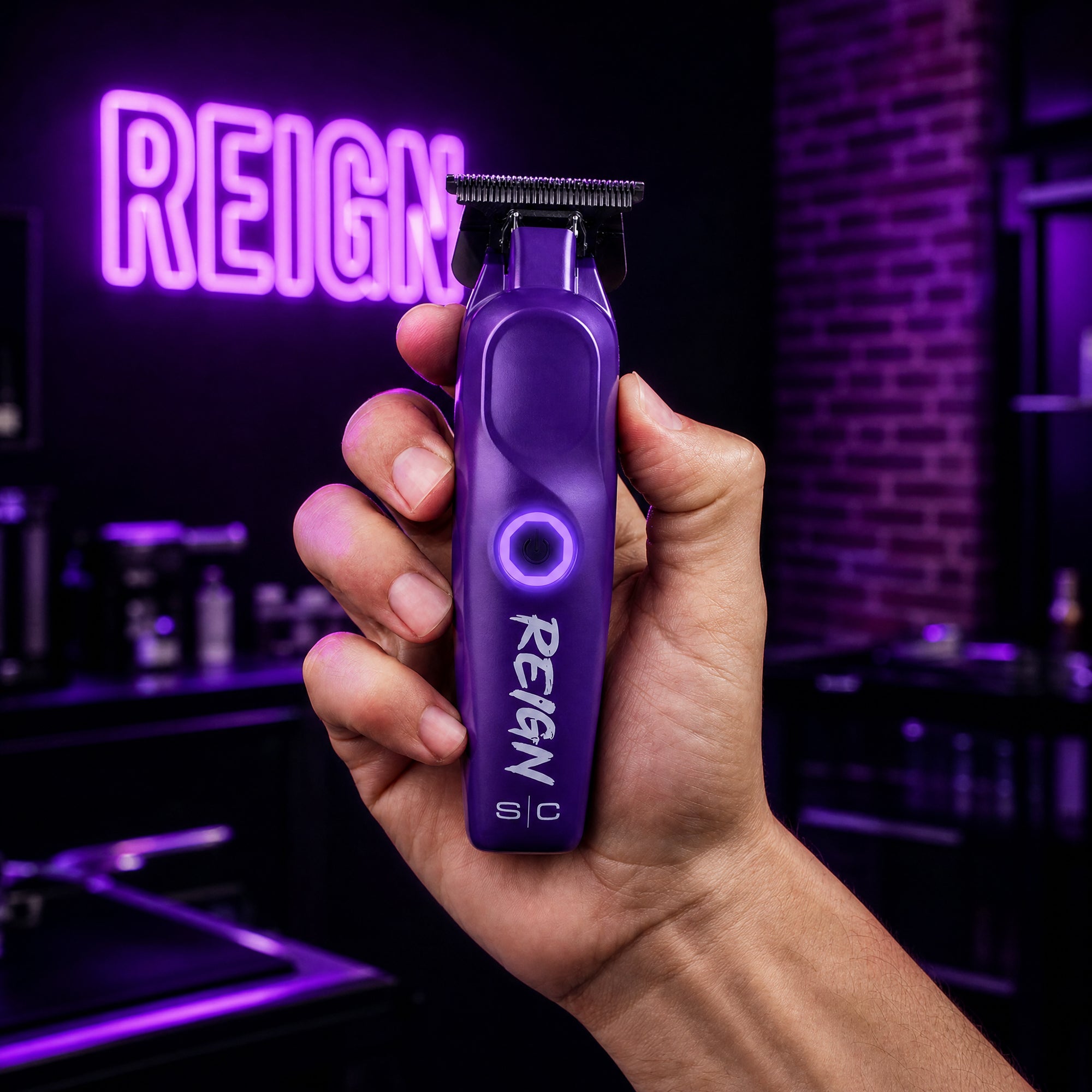 StyleCraft Reign Eon Digital Brushless Motor Trimmer - Purple Reign (SC422P) Position 14