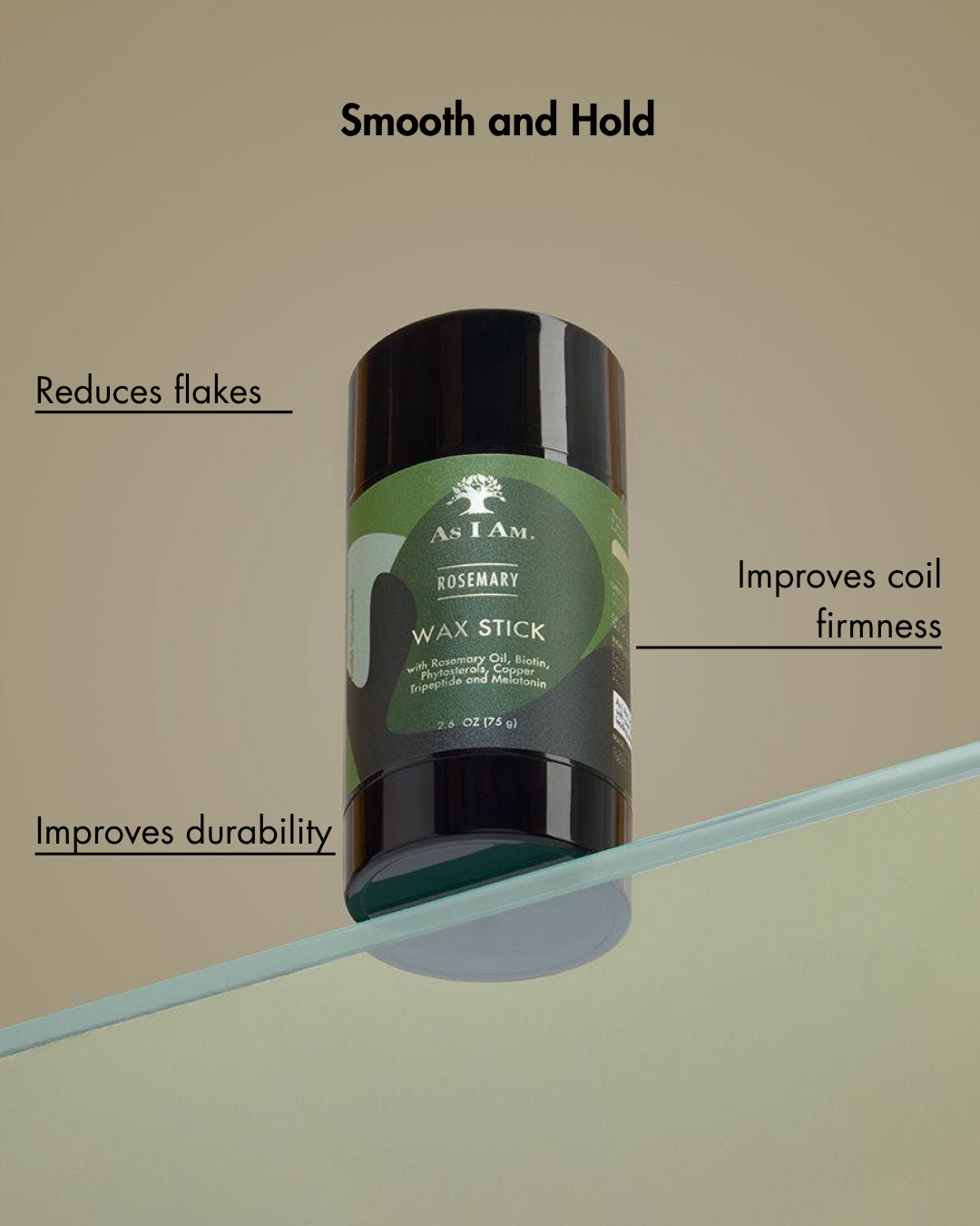 Rosemary Hair Wax Stick Position 4