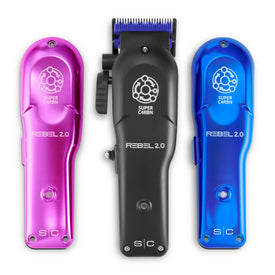 StyleCraft Rebel 2.0 Professional Cordless Hair Clipper w/ Super C4RBN Motor (SC601M) Position 1