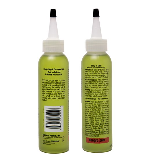 DOO GRO Anti-Itch Hair Oil 4.5 oz Position 4