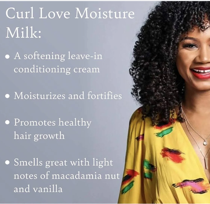 Camille Rose Curl love Moisture Milk 8oz Position 3