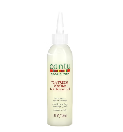 Image of Cantu Shea Butter Tea Tree & Jojoba Hair & Scalp Oil 6 oz Position 1