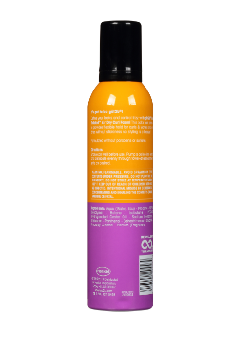 göt2b Be Twisted Air Dry Curl Foam 8oz Position 2