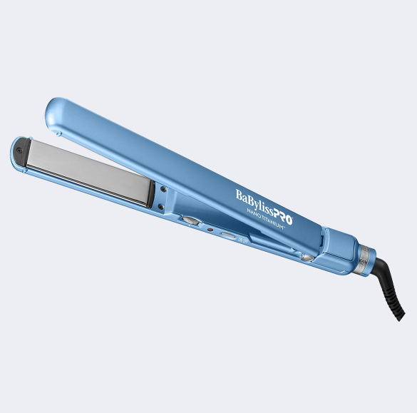 BaBylissPRO Limited Edition Nano Titanium 1.25" Spring Curling Iron & 1" Ultra-Thin Flat Iron Value Set (BNTPP95) Position 6