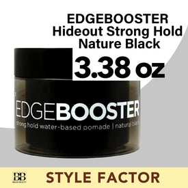 Style Factor EDGEBOOSTER Hideout Strong Hold Nature Black 3.38 oz