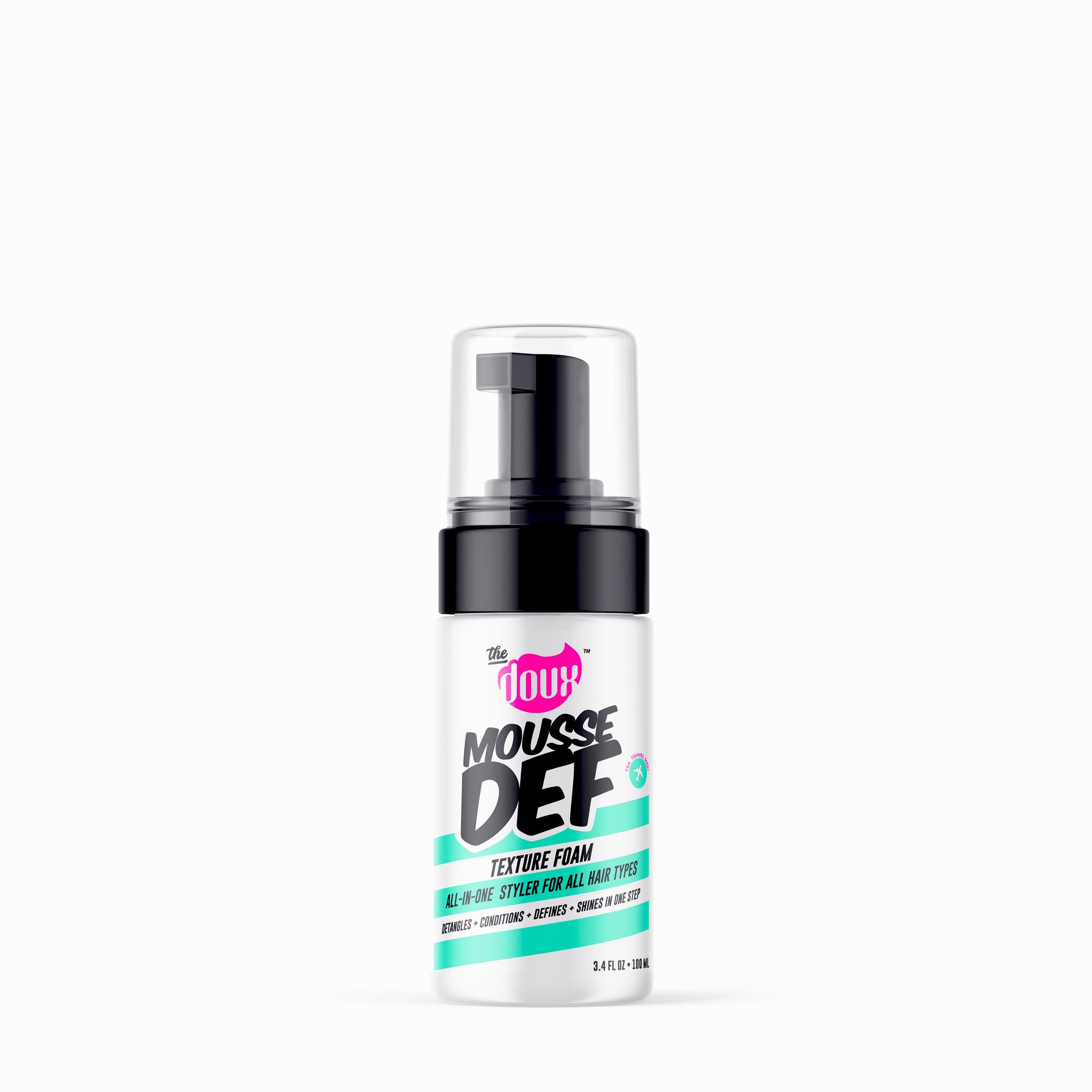 2 Pack Travel Bundle - MOUSSE DEF & CRAZYSEXYCURL™ Texture Foams 3.4 oz Position 3