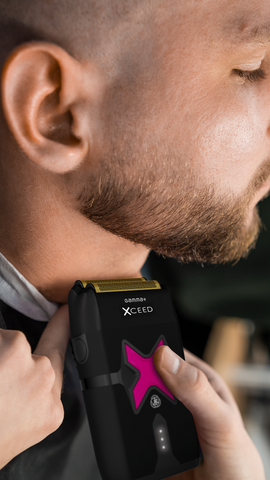 Image of Gamma+ XCEED Professional IN2 Vector Motor Cordless Double Foil Shaver (GP803B) Position 18