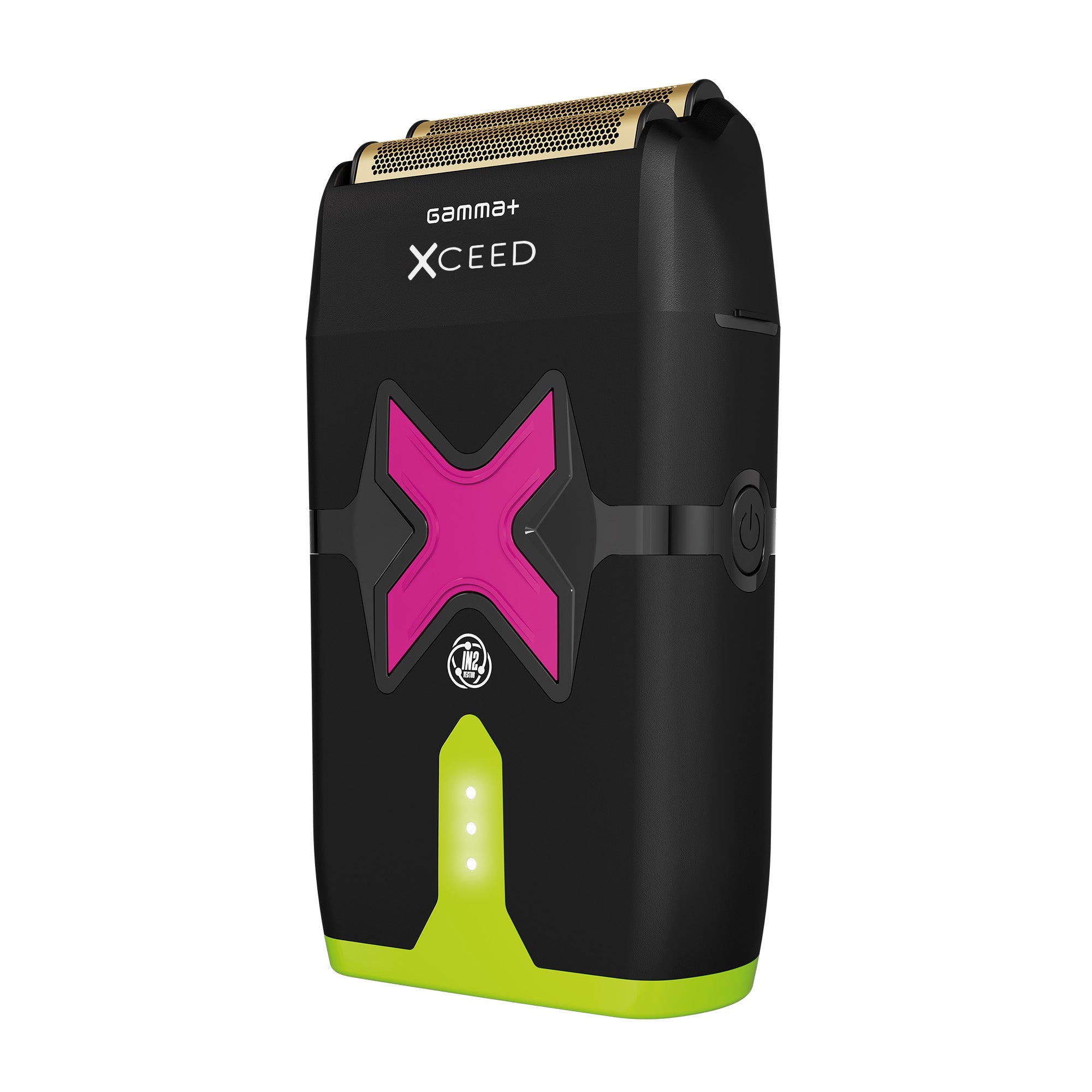 Gamma+ XCEED Professional IN2 Vector Motor Cordless Double Foil Shaver (GP803B) Position 4