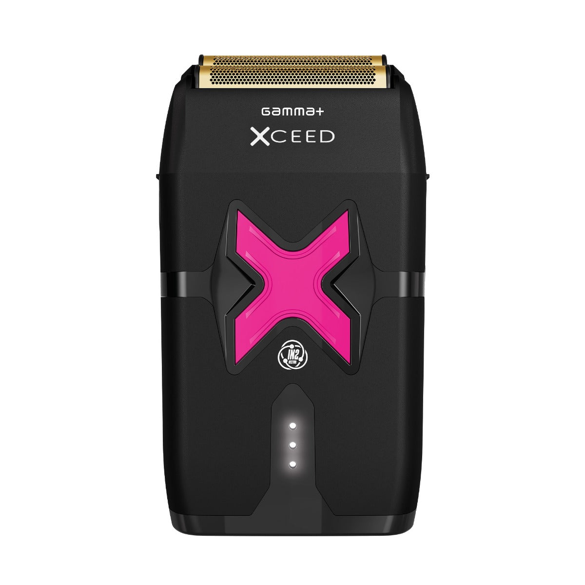 Gamma+ XCEED IN2 Vector Motor Cordless Clipper + Trimmer + Double Foil Shaver Value Set (GP609B/GP418B/GP803B) Position 12