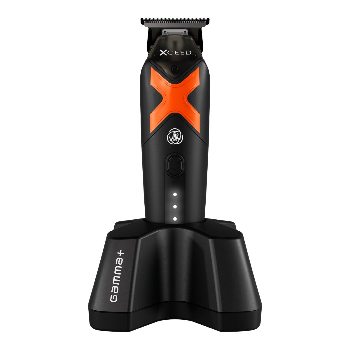 Gamma+ XCEED IN2 Vector Motor Cordless Clipper + Trimmer + Double Foil Shaver Value Set (GP609B/GP418B/GP803B) Position 8