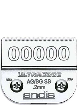 Andis UltraEdge Size 00000 Detachable Clipper Blade #64740 Position 1