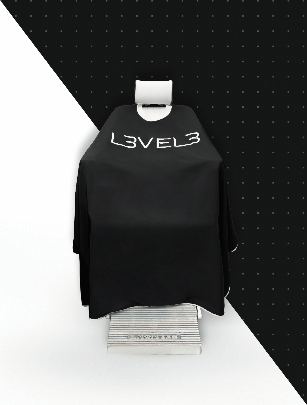 Professional Rubber Neck Cutting Cape Position 7