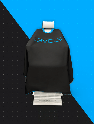 Image of Professional Rubber Neck Cutting Cape Position 5