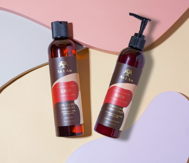 Coconut Shampoo and Conditioner Position 1