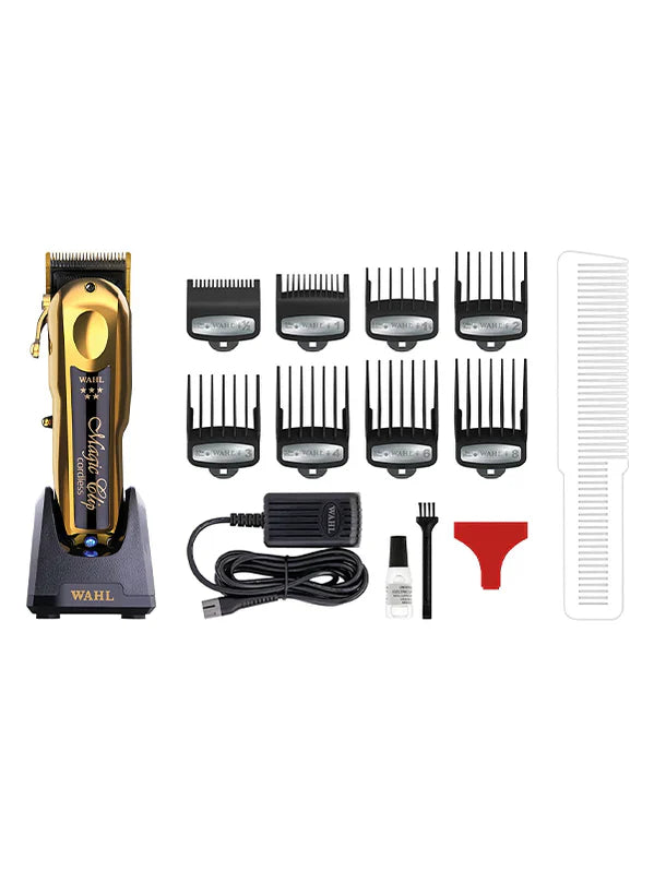 Wahl 5 Star Limited Edition Cordless Gold Magic Clip Clipper #8148-700 Position 8