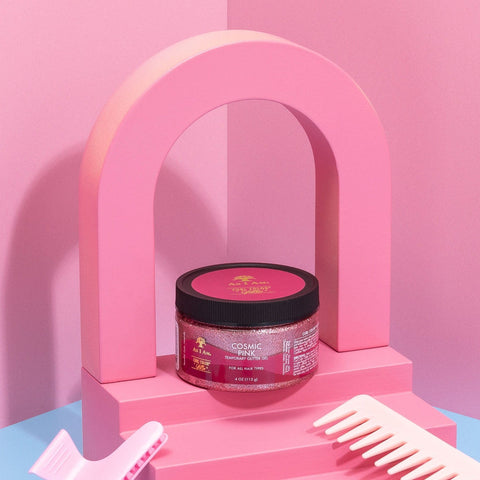 Image of Curl Color Glitter Cosmic Pink Position 1