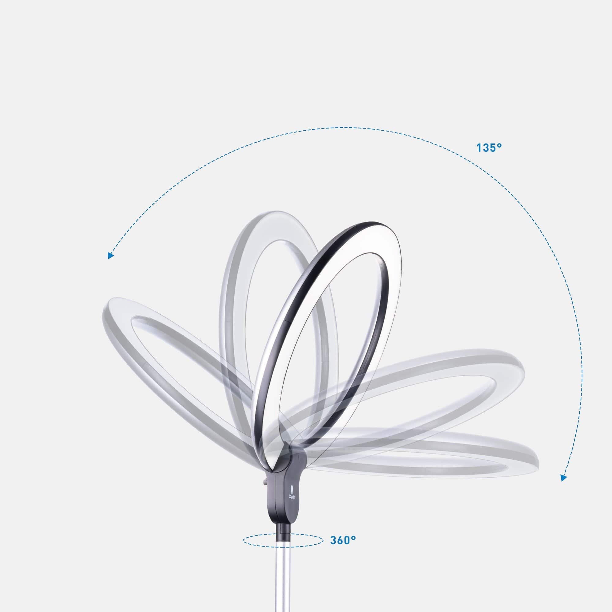 Daylight LED - Aura Ring Lamp Position 2