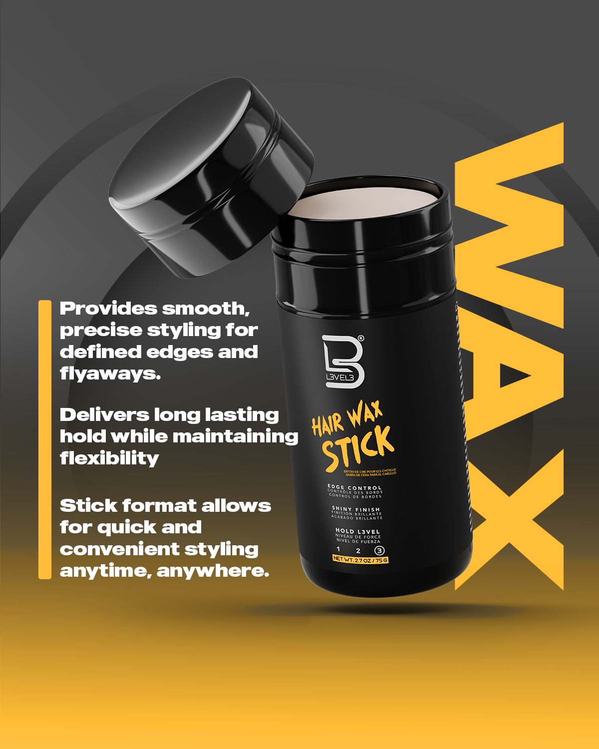 Hair Wax Stick Position 3