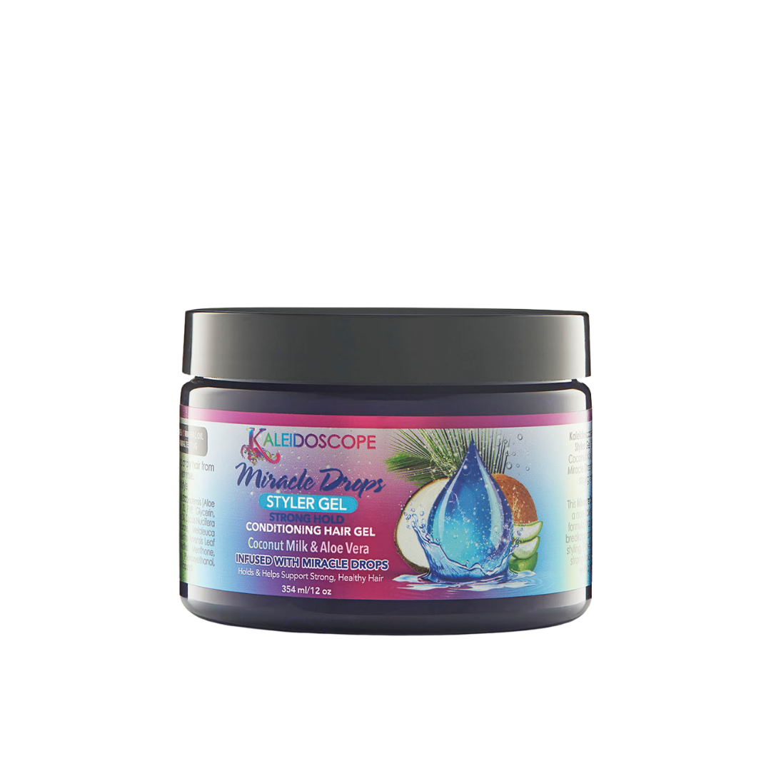 Miracle Drops Styler Gel - Conditioning Hair Gel 12oz Position 1