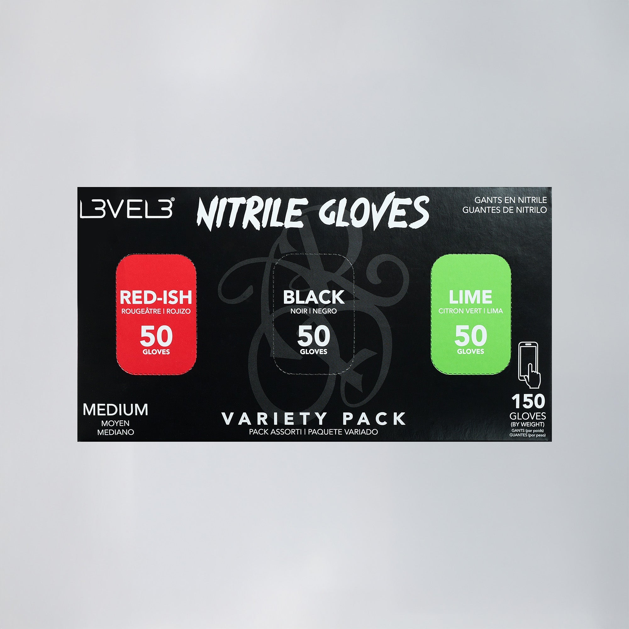 Nitrile Gloves Variety Pack Position 1