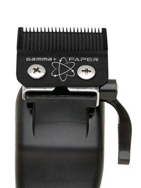 Gamma+ Replacement Fixed DLC Faper Clipper Blade with Moving Slim Tooth Cutter