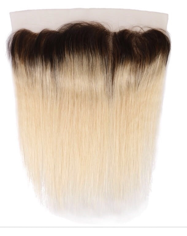 blond Lace Frontal 613