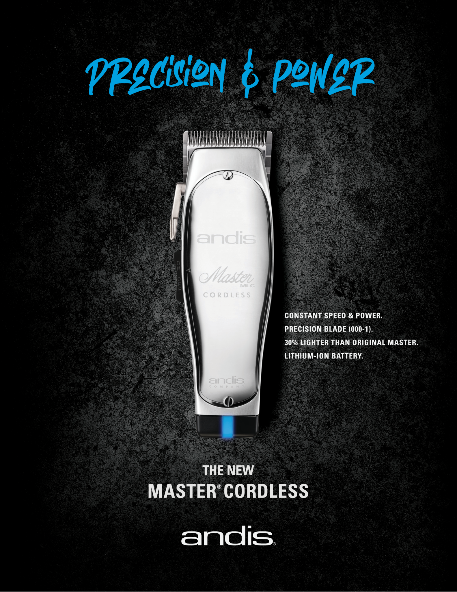 Andis Cordless Master Clipper LI
