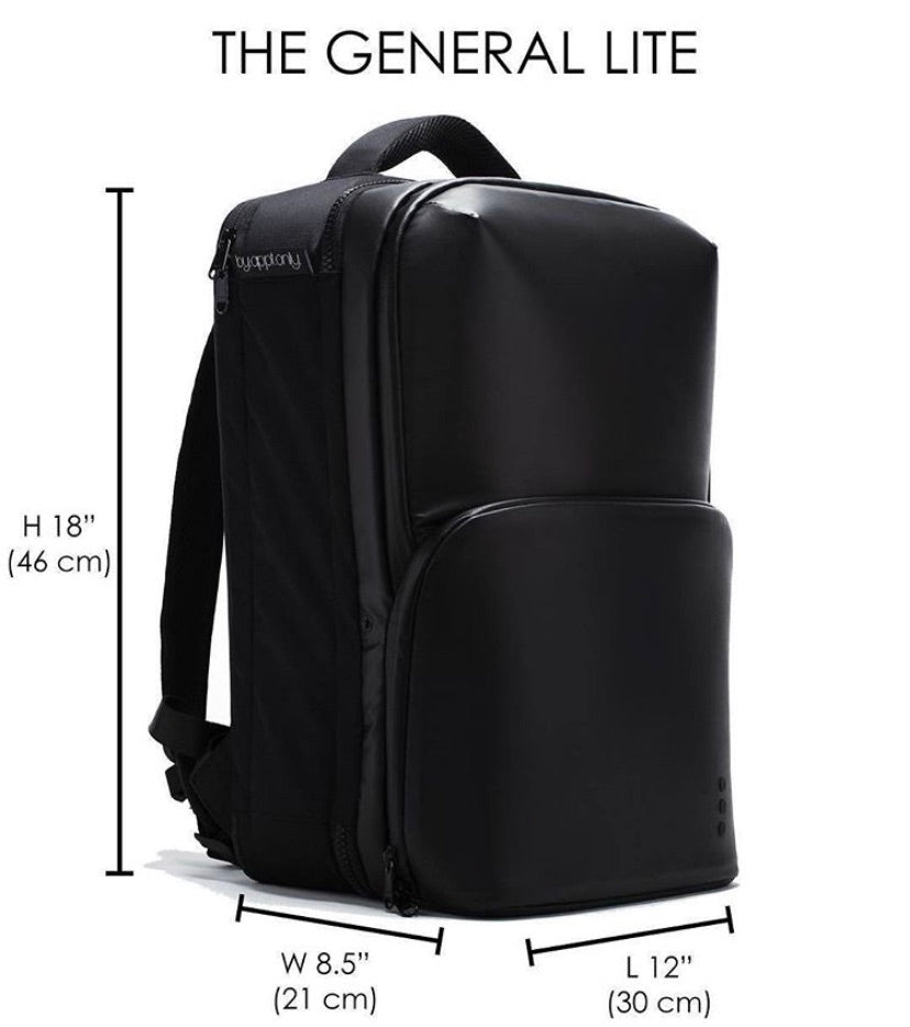 By Appt Only Barber Backpack “The General LITE “