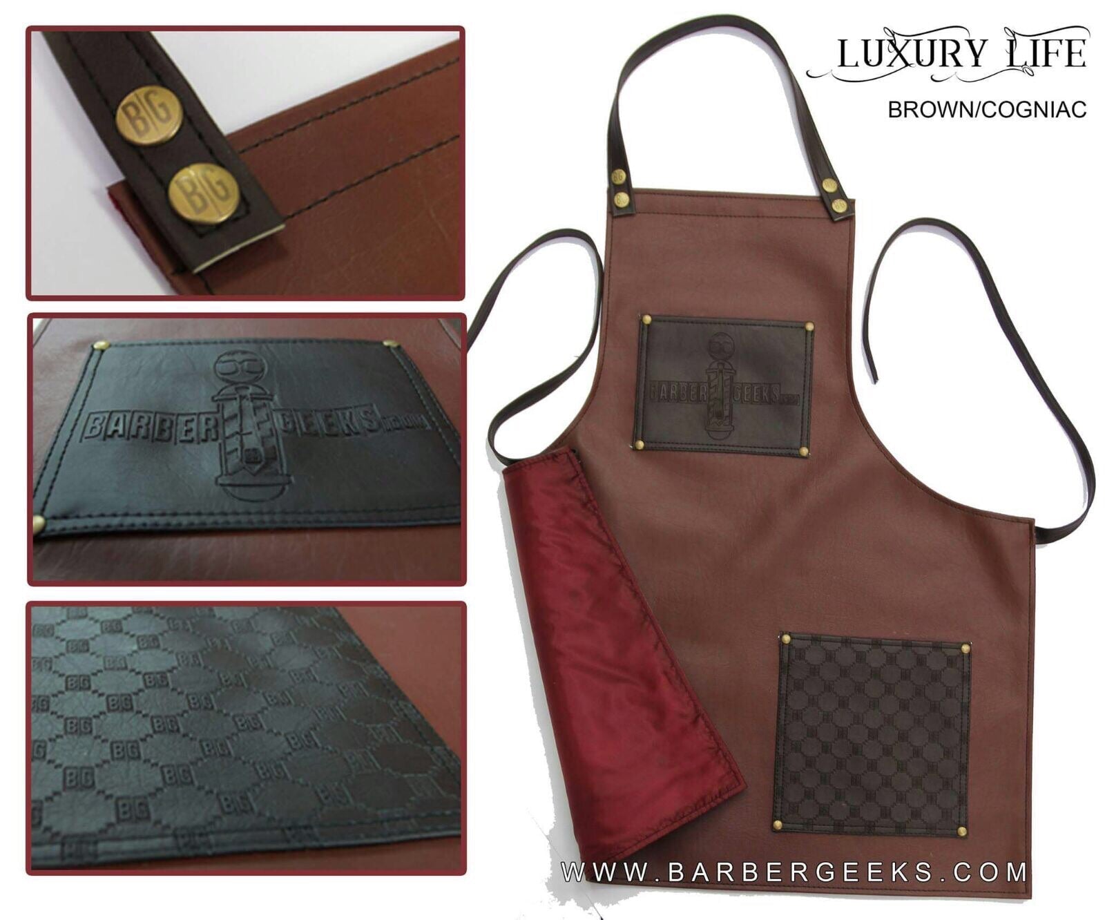 Barber Geeks “Luxury Life” Apron