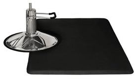 PIBBS MAT-12 RECTANGULAR BARBER FLOOR MAT - 3' X 5'