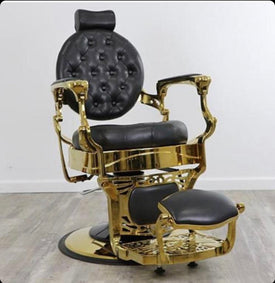 Gold Barber Chair