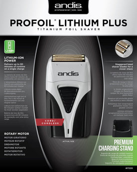 Andis Pro Foil Lithium Titanium Plus Shaver (Andis Profoil)