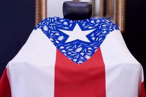 Image of King Midas Puerto Rico Flag Cape