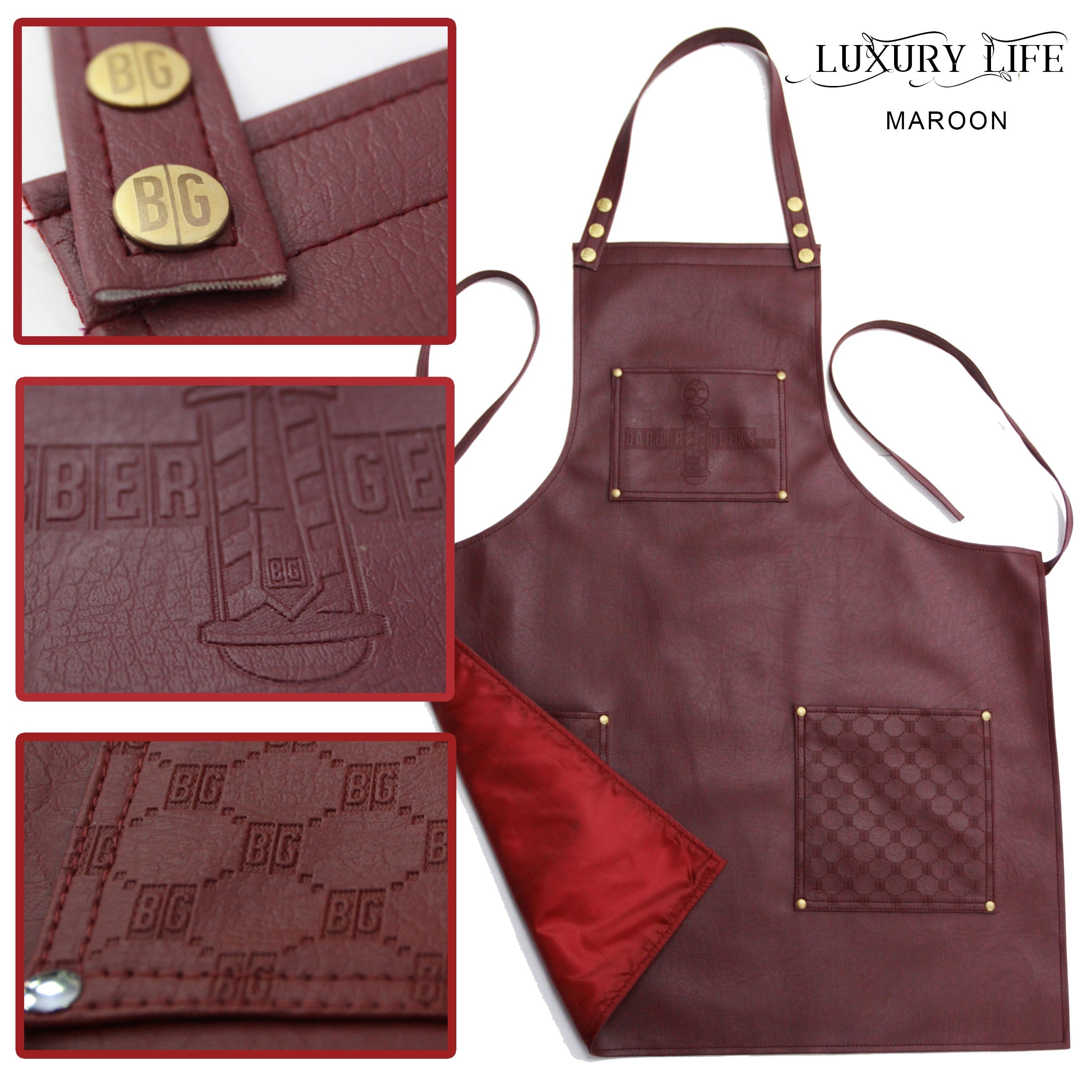 Barber Geeks “Luxury Life” Apron