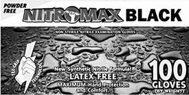 Nitromax Black Gloves