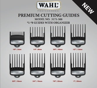 Image of Wahl Premium Cutting Guide Guards