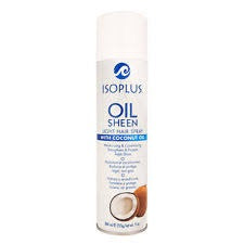 Iso Plus Oil Sheen Spray with Coconut Oil