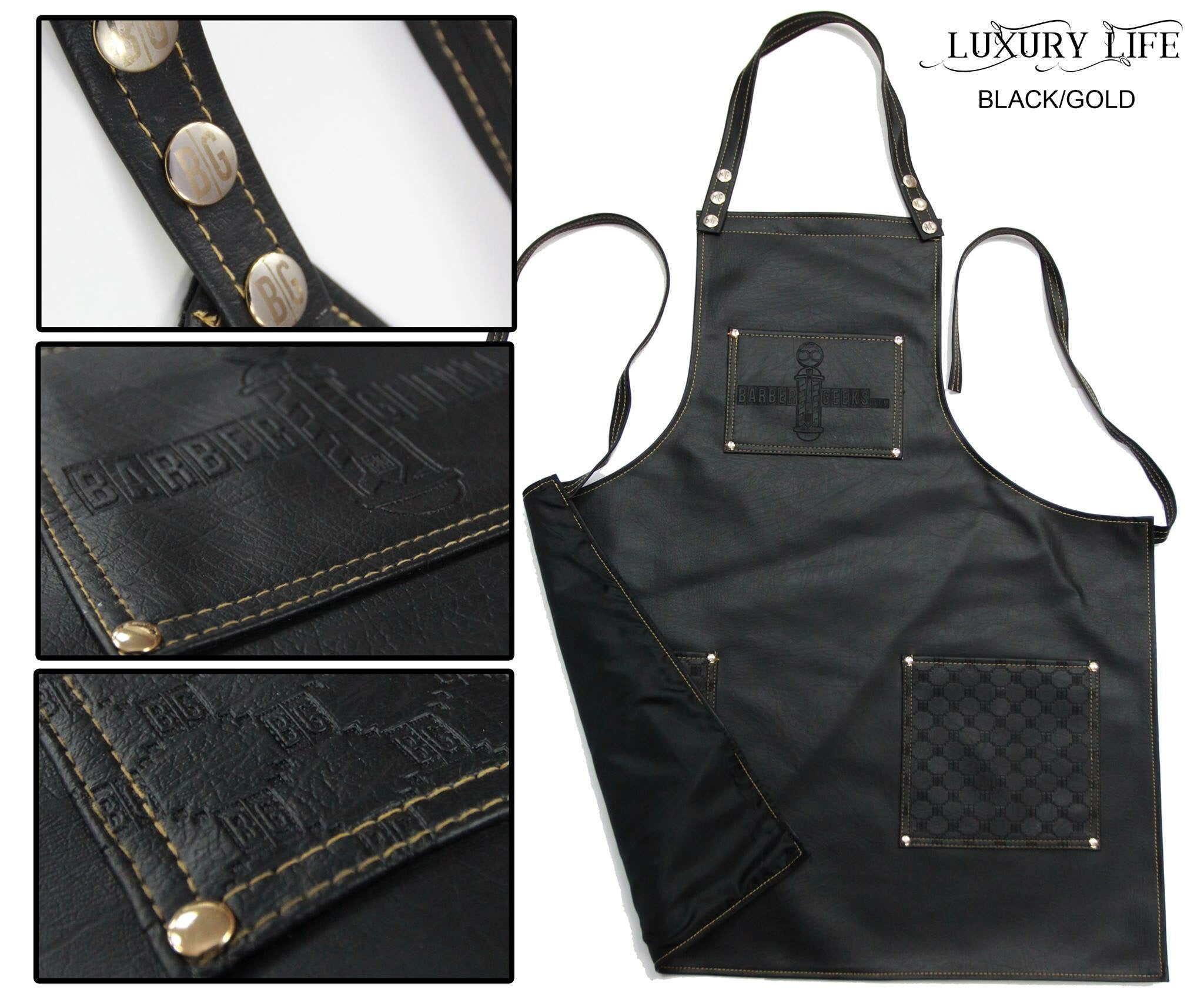 Barber Geeks “Luxury Life” Apron