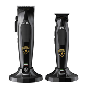 JRL Professional x Lamborghini Diamante Limited Edition Cordless Clipper & Trimmer Combo Set - Black (DI2025B) Position 1