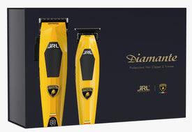 JRL Professional x Lamborghini Diamante Limited Edition Cordless Clipper & Trimmer Combo Set - Yellow (DI2025Y)