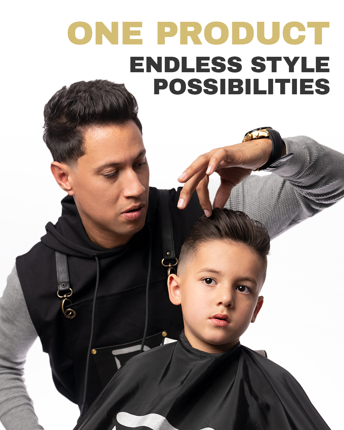 Hair Styling Pomade Position 4