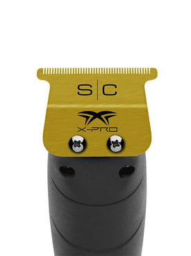 StyleCraft Fixed Gold X-Pro Wide Trimmer Blade with DLC Deep Tooth Cutter