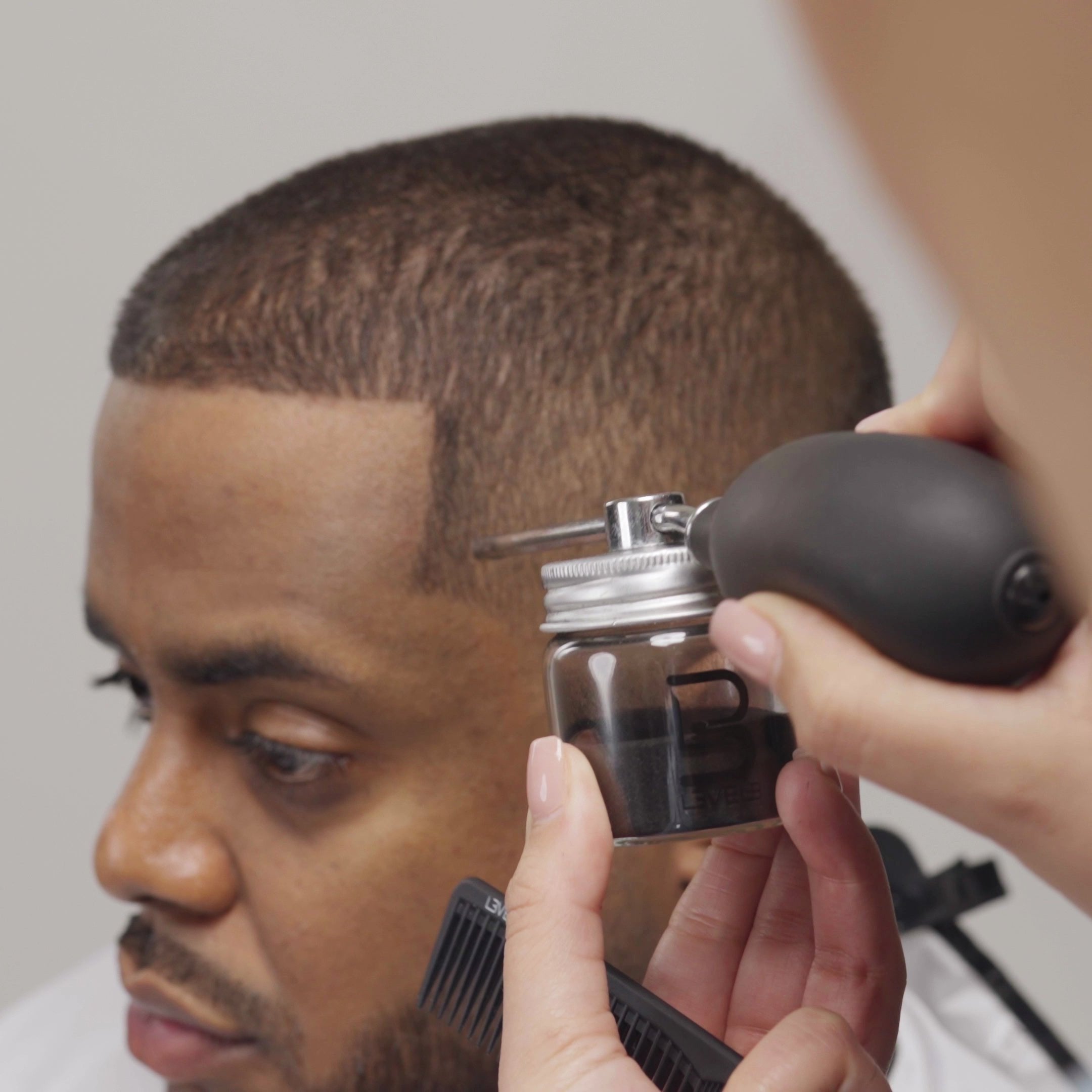 Hair Fibers Position 3