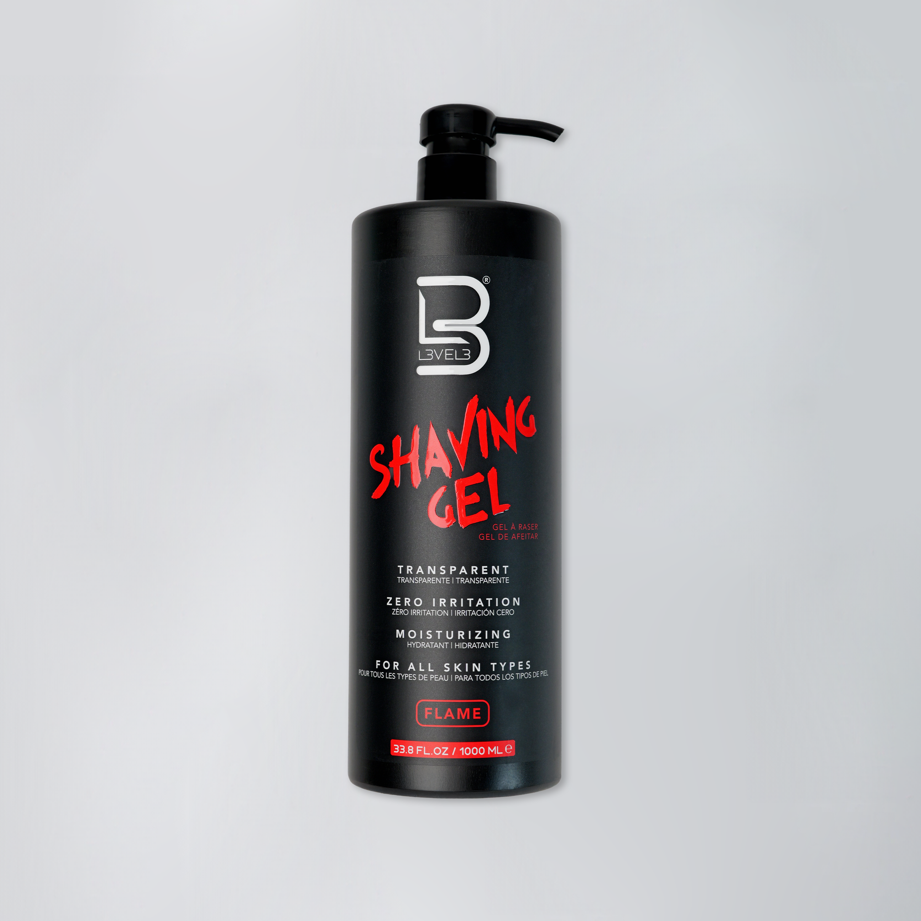 Transparent Shaving Gel Position 13