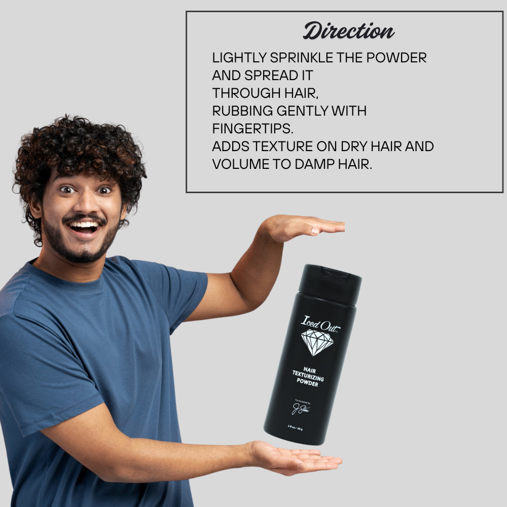 Iced Out Hair Texturizing Powder 2 fl oz Position 3