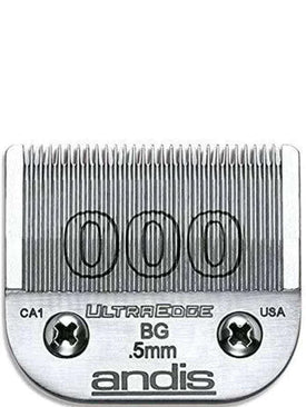 Andis UltraEdge Size 000 Detachable Clipper Blade #64073 Position 1