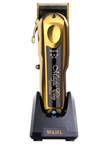 Image of Wahl 5 Star Limited Edition Cordless Gold Magic Clip Clipper #8148-700 Position 2