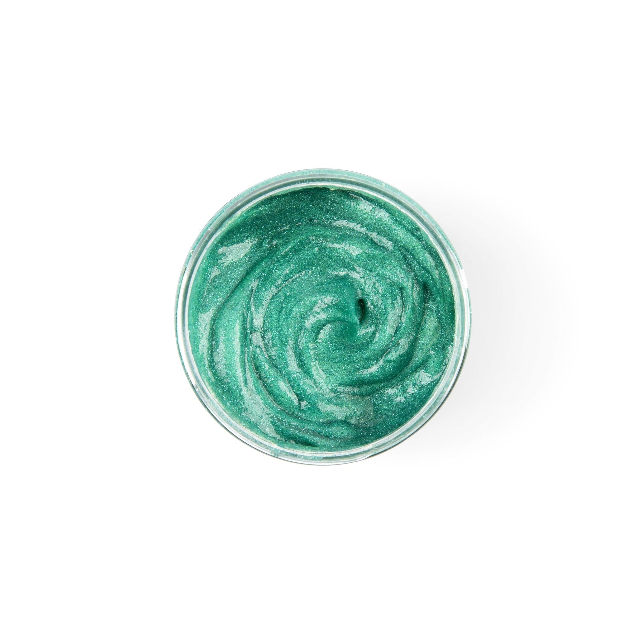Curl Color Glitter Seafoam Green Position 3